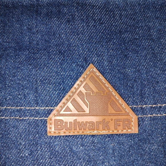 Bulwark Heavyweight Excel FR Flame Resistant Denim Dungaree Jeans Carpenter 38 - Picture 4 of 6